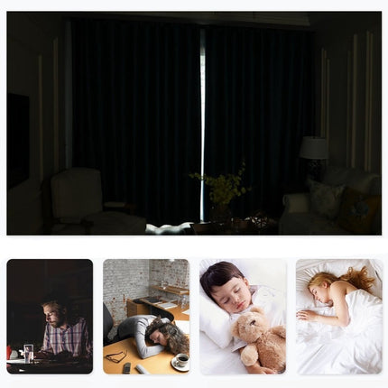 Fioletowoniebieska zasłona termiczna na przelotkach