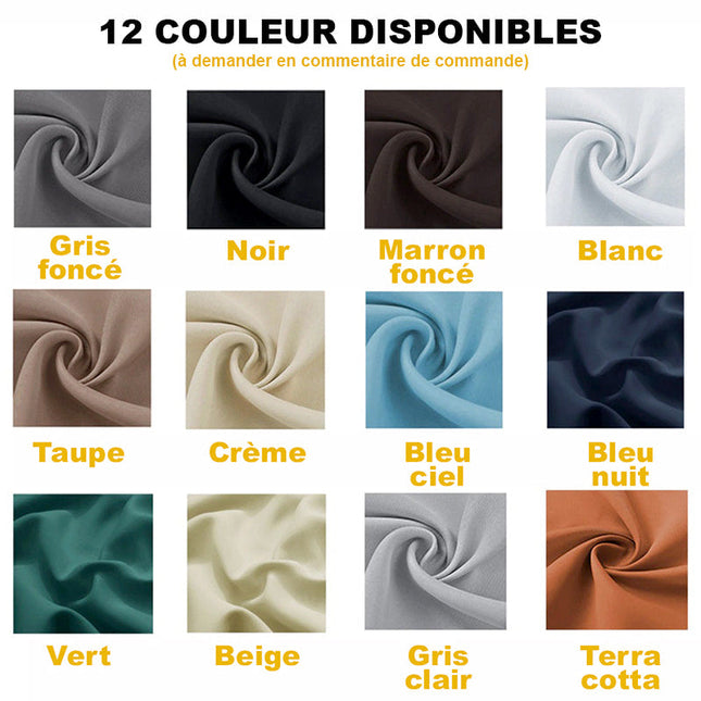 Brązowa zasłona ogrodowa na pergolę