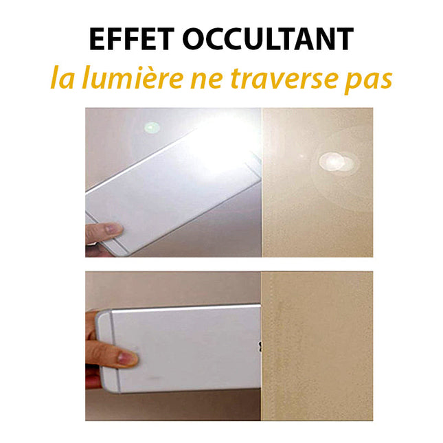 Czarna zasłona zaciemniająca na taśmie marszczącej