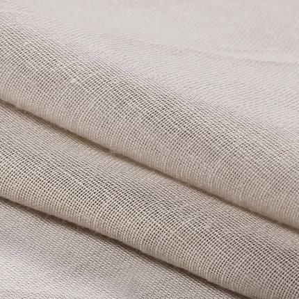 Lniana zasłona na werandę i taras