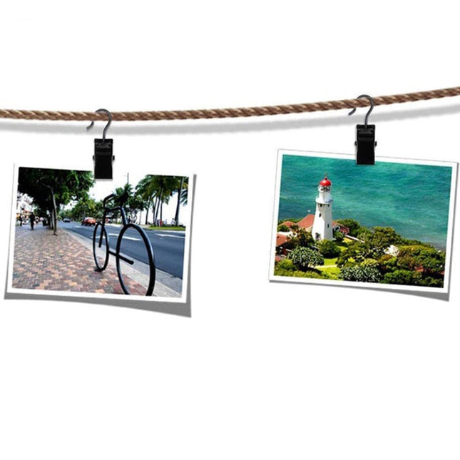 Metalowe żabki z haczykiem do firan