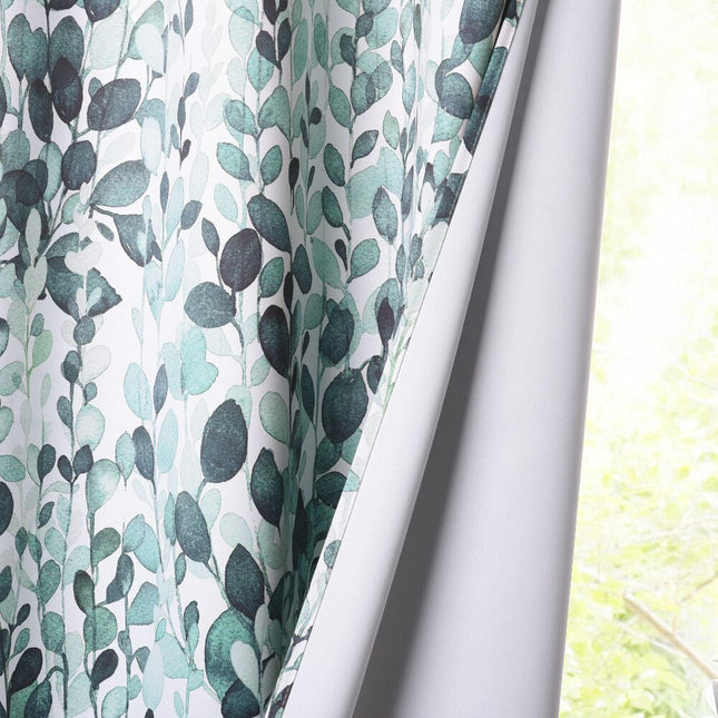 Zasłona zewnętrzna w botaniczny wzór