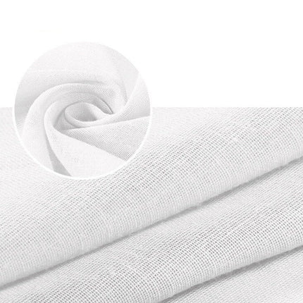 Zasłona ogrodowa o strukturze lnu