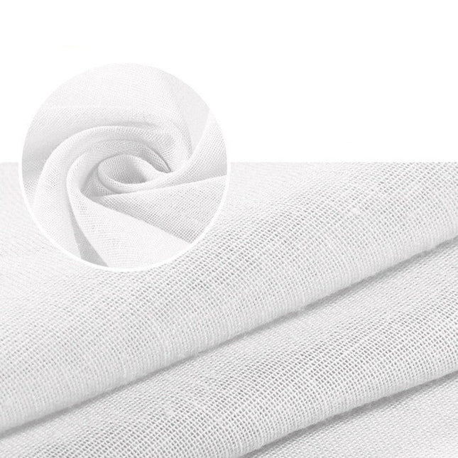 Zasłona ogrodowa o strukturze lnu