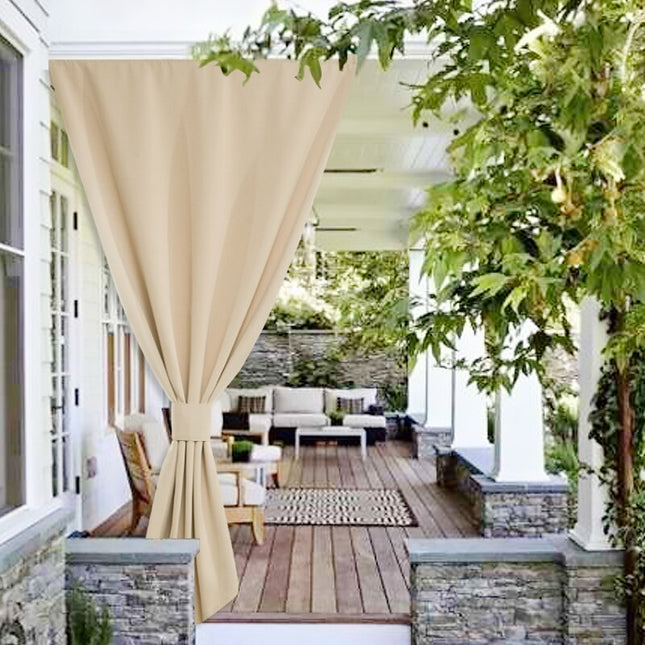 Przeciwwiatrowa zasłona na balkon i taras