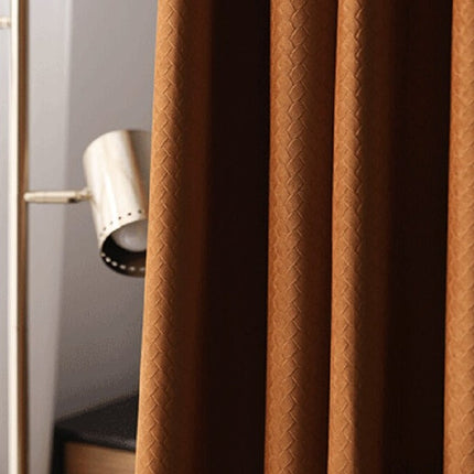 Zasłona o splocie koszykowym