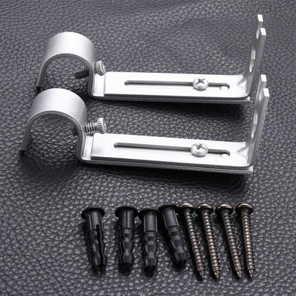 Regulowany wspornik ścienny do karnisza