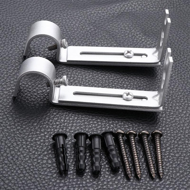 Regulowany wspornik ścienny do karnisza