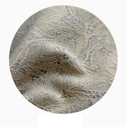 Kremowa zasłona zaciemniająca strukturalna