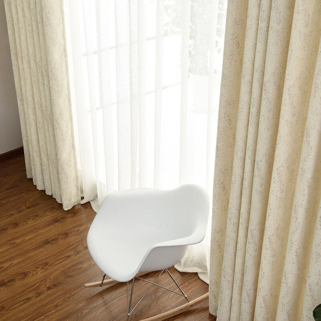 Elegancka zasłona o ciekawej strukturze