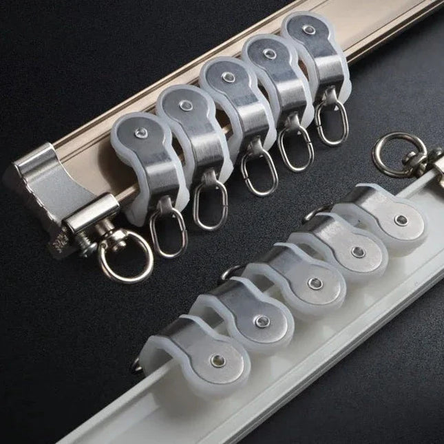 Sufitowa szyna zasłonowa gięta łukowa