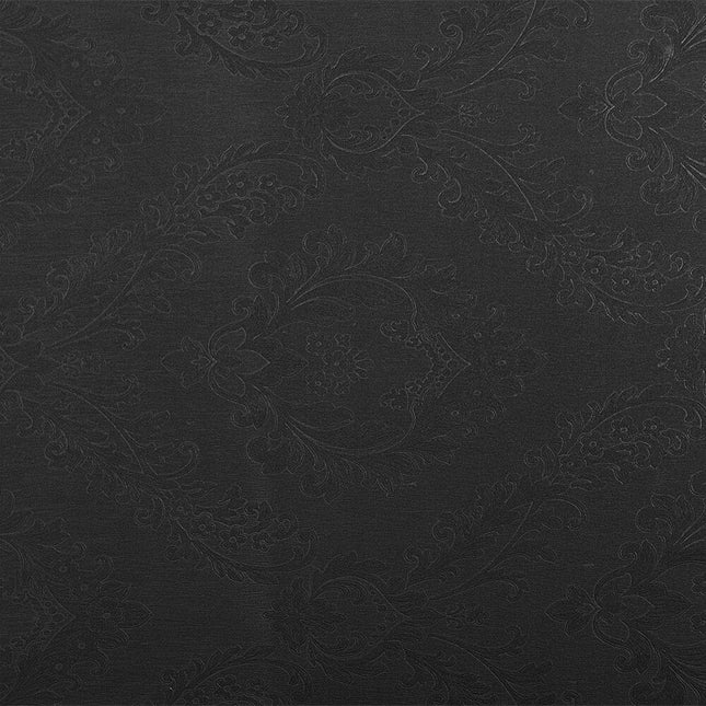 Beżowa zasłona z tłoczonym wzorem