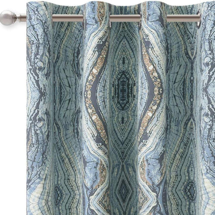 Nowoczesna zasłona w abstrakcyjny wzór