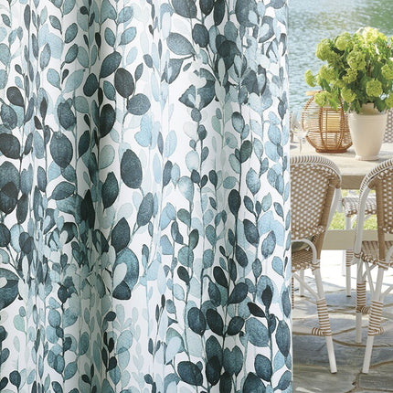 Zasłona zewnętrzna w botaniczny wzór