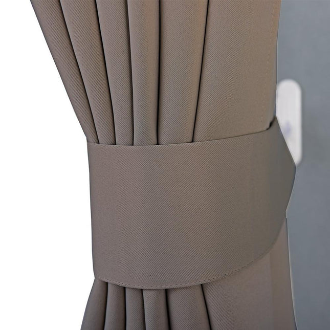 Gładka zasłona zaciemniająca w kolorze szałwii