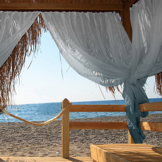 Zasłona zewnętrzna ombre na balkon