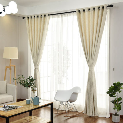 Elegancka zasłona o ciekawej strukturze