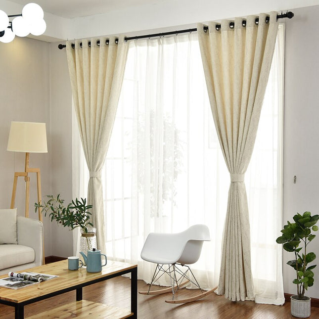 Elegancka zasłona o ciekawej strukturze