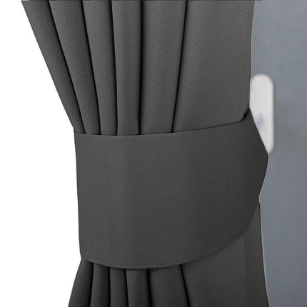 Gładka zasłona zaciemniająca w kolorze szałwii