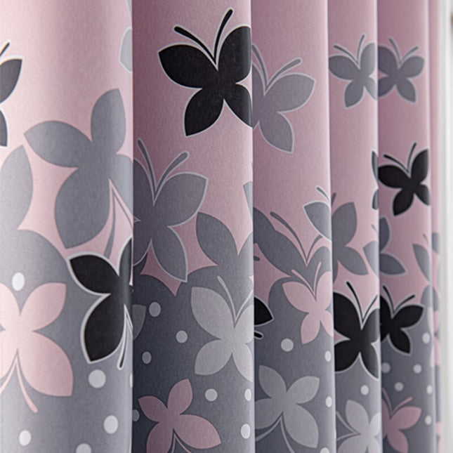 Zasłona dla dziewczynki w motyle