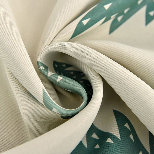 Skandynawska zasłona zaciemniająca w jelenie