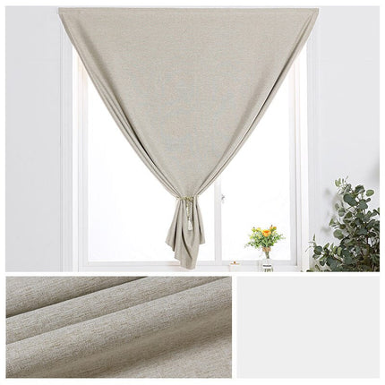 Zasłona na rzepy do upinania