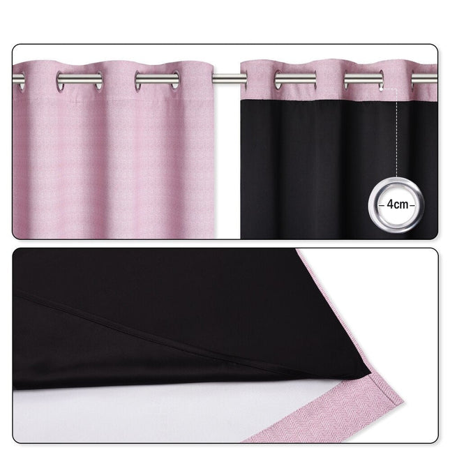 Gruba zasłona zaciemniająca na przelotkach