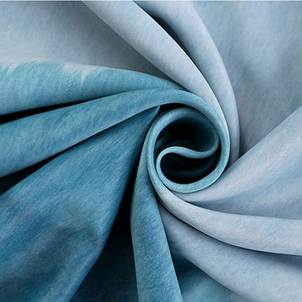 Nowoczesna zasłona zaciemniająca z efektem ombre