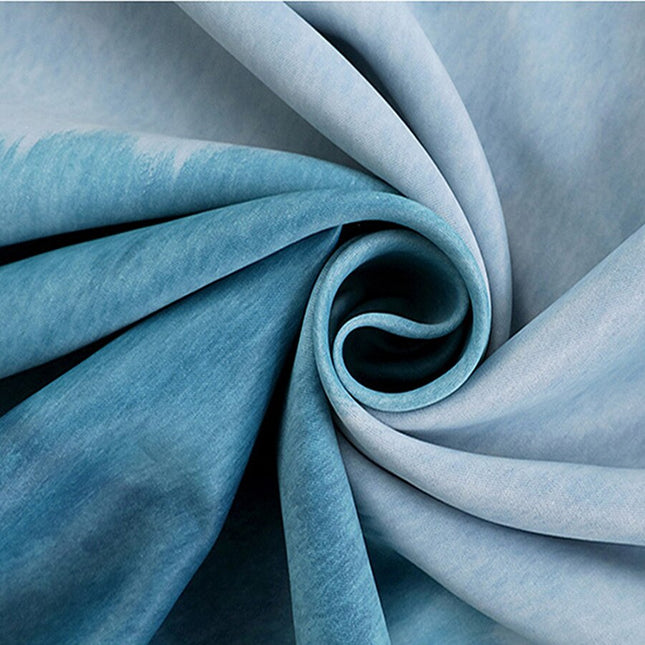 Nowoczesna zasłona zaciemniająca z efektem ombre