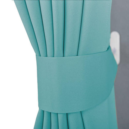 Gładka zasłona zaciemniająca w kolorze szałwii