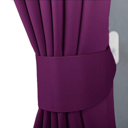 Gładka zasłona zaciemniająca w kolorze szałwii