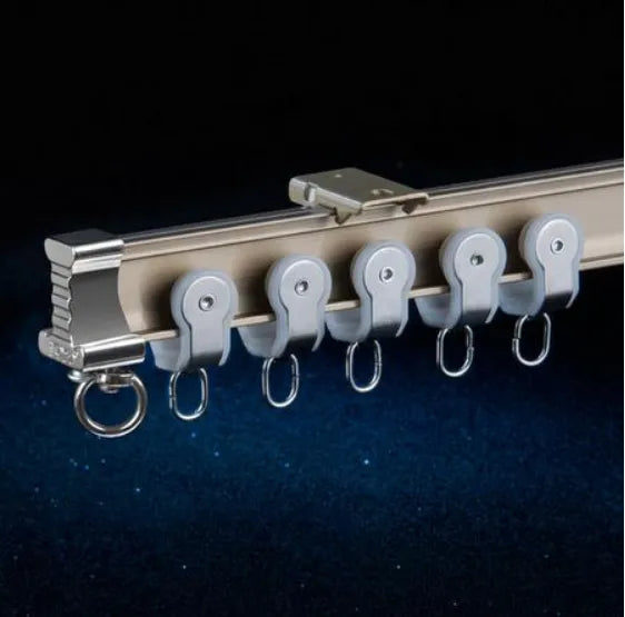 Sufitowa szyna zasłonowa gięta łukowa