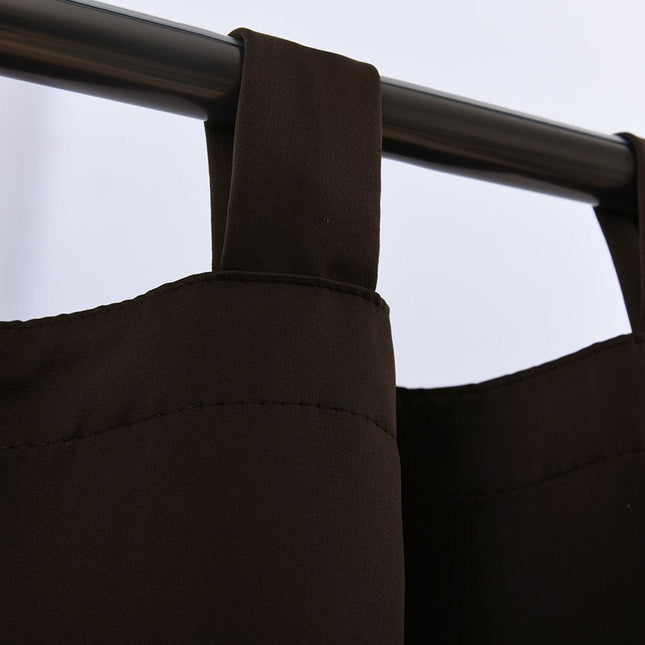 Zasłona zaciemniająca na szelkach do pokoju