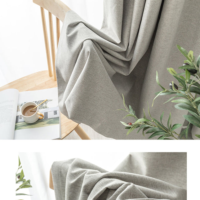 Jasna zasłona blackout o ciekawej teksturze