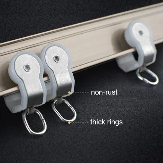 Sufitowa szyna zasłonowa gięta łukowa