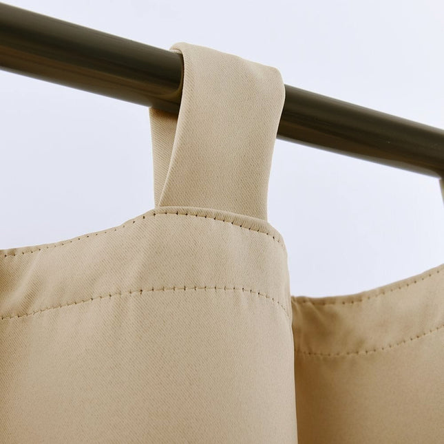 Zasłona zaciemniająca na szelkach do pokoju