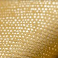 Żółta zasłona skandynawska w kropki