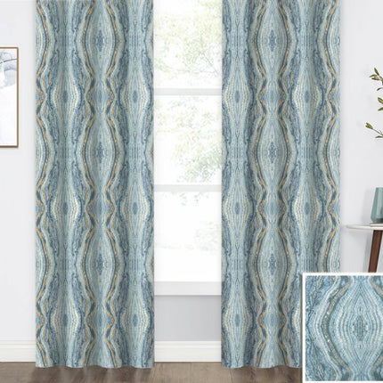 Nowoczesna zasłona w abstrakcyjny wzór