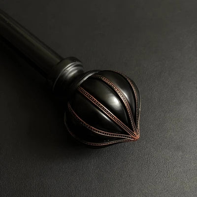 Karnisz drążkowy w stylu vintage