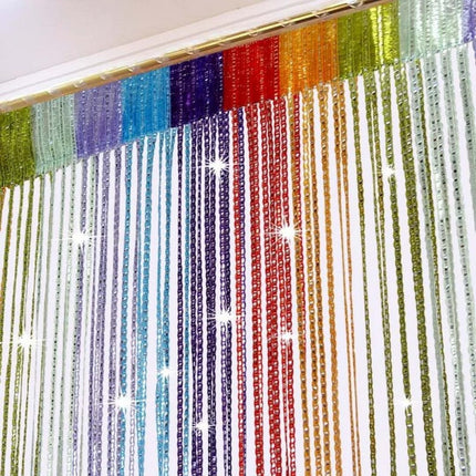 Nowoczesna firana w pionowe paski