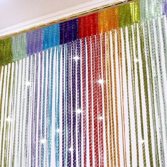 Nowoczesna firana w pionowe paski