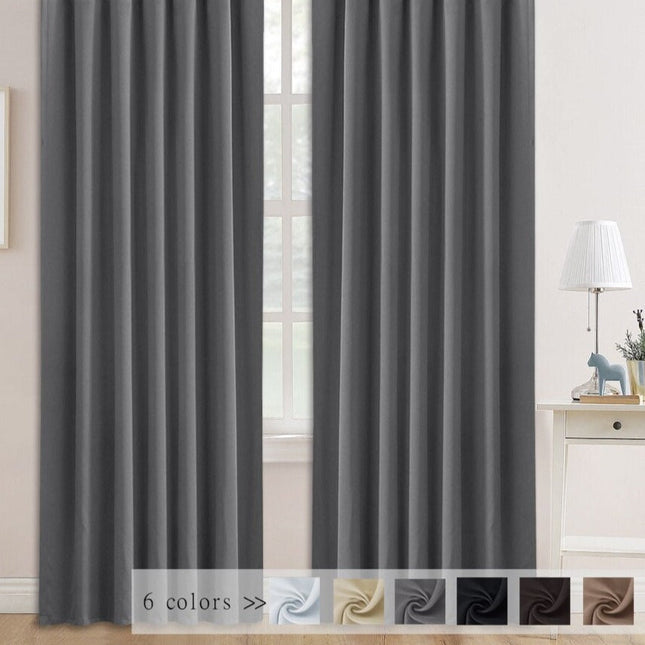 Zasłona zaciemniająca na szelkach do pokoju