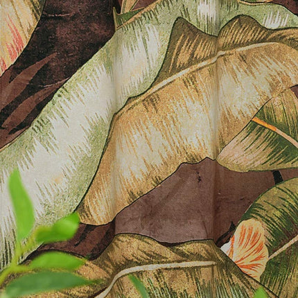 Zasłona zaciemniająca we wzór tropikalnej dżungli