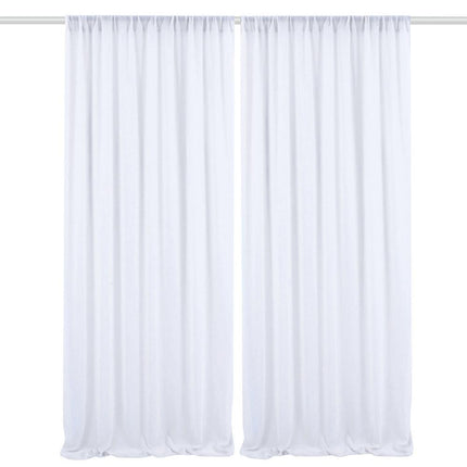 Biały woal do dekoracji ślubnych