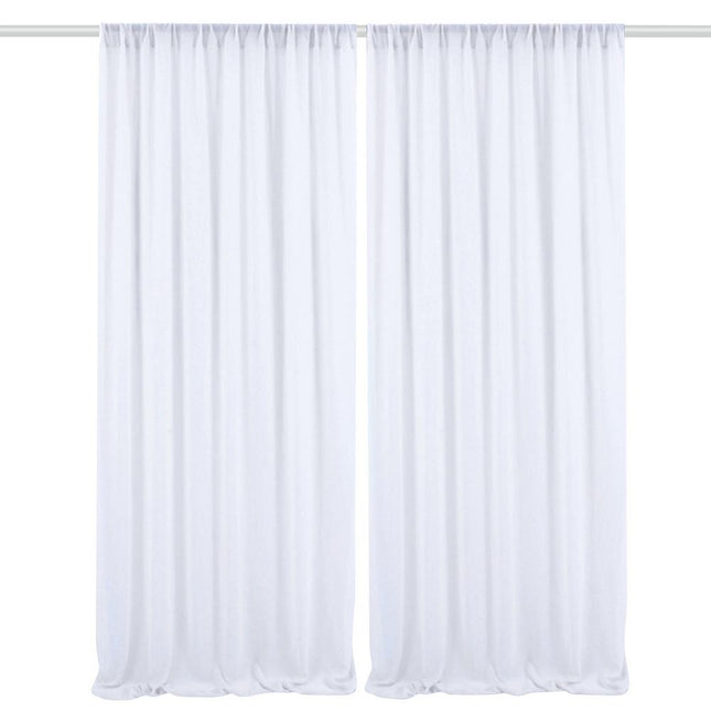 Biały woal do dekoracji ślubnych