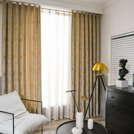 Zasłona kryjąca ze złotym marmurkowym wzorem