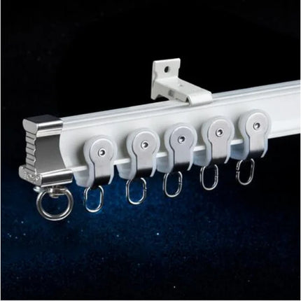 Sufitowa szyna zasłonowa gięta łukowa