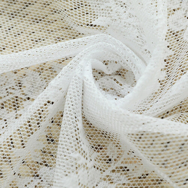 Krótka firanka koronkowa do kuchni