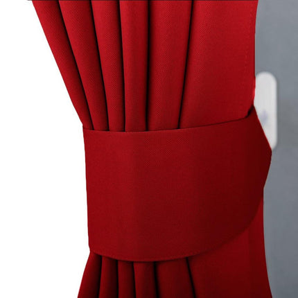 Gładka zasłona zaciemniająca w kolorze szałwii