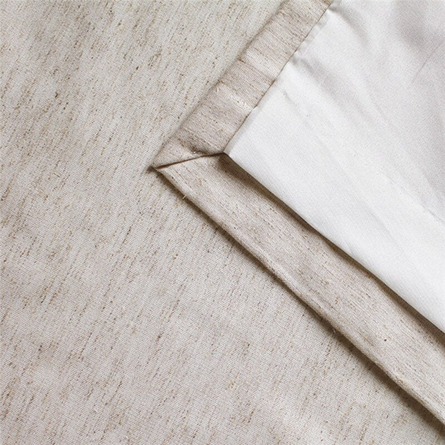 Nowoczesna zasłona w brązowe pasy